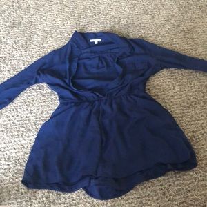Blue romper